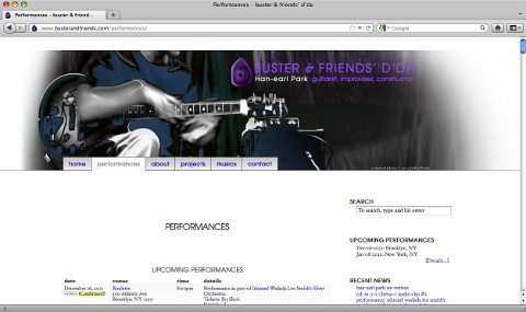 www.busterandfriends.com (header photo copyright 2011 Julia Healy)