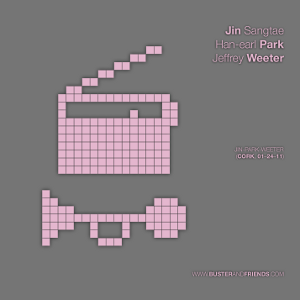 artwork for Jin Sangtae, Han-earl Park and Jeffrey Weeter: Jin-Park-Weeter (Cork, 01–24–11)