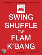 Swing Shuffle Tap Flam K’Bang (artwork copyright 2015 Han-earl Park). Click to download PDF.