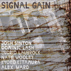 alt CD cover of ‘Signal Gain’ (ONR 023) with Josh Sinton and Dominic Lash (copyright 2015, Sinton and Lash)