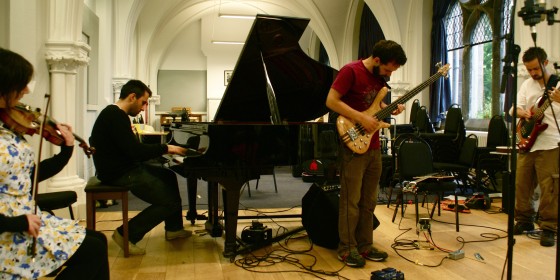 Marian Murray, Alexander Hawkins, Paul Dowling and Tony O’Connor (photo by, and copyright, Julia Healy)